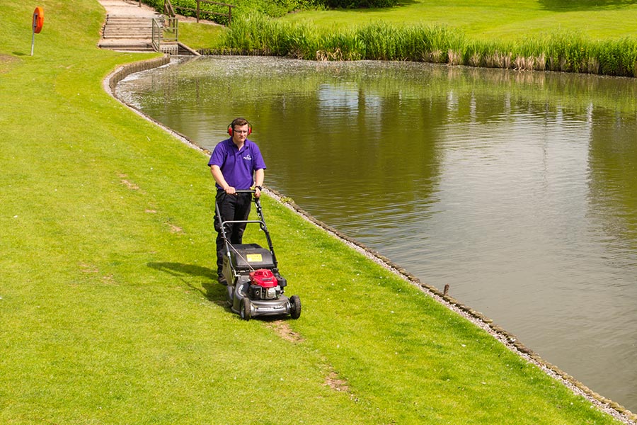commercial grass cutting services