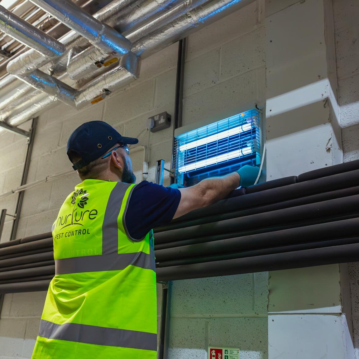 Fly pest controller inspection