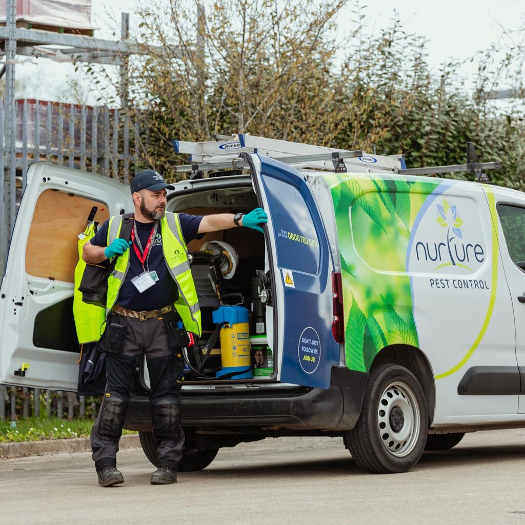 nurture pest control technician