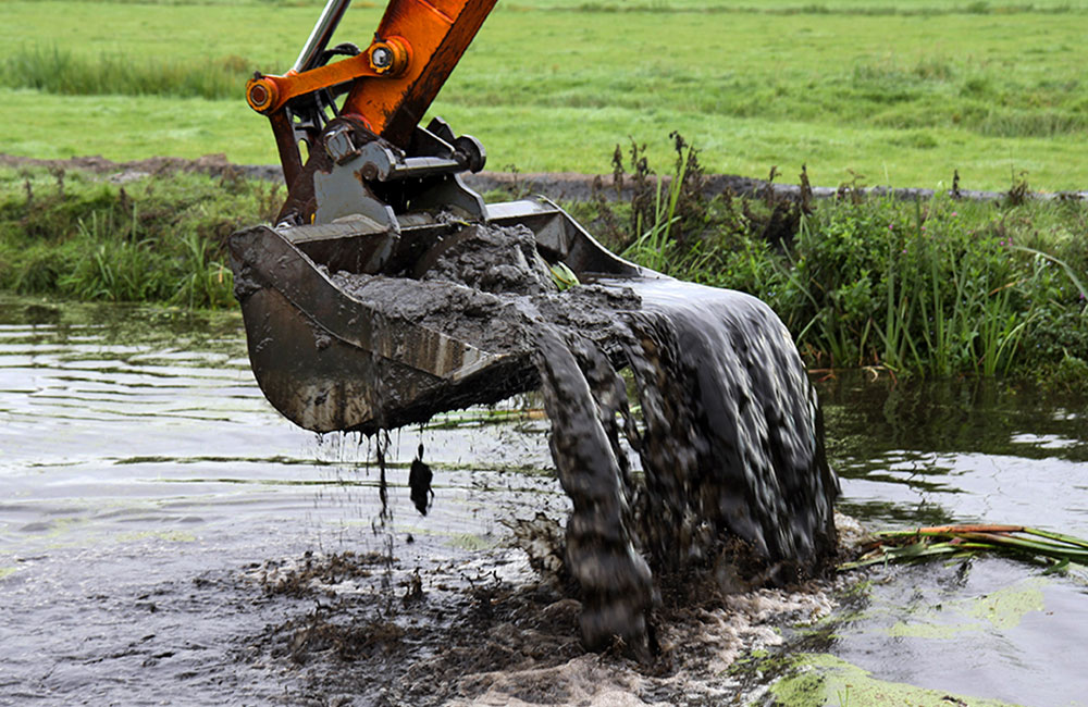 pond clearance & desilting services