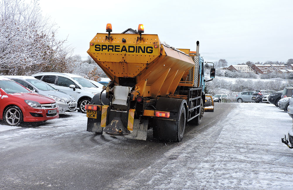 winter gritting service