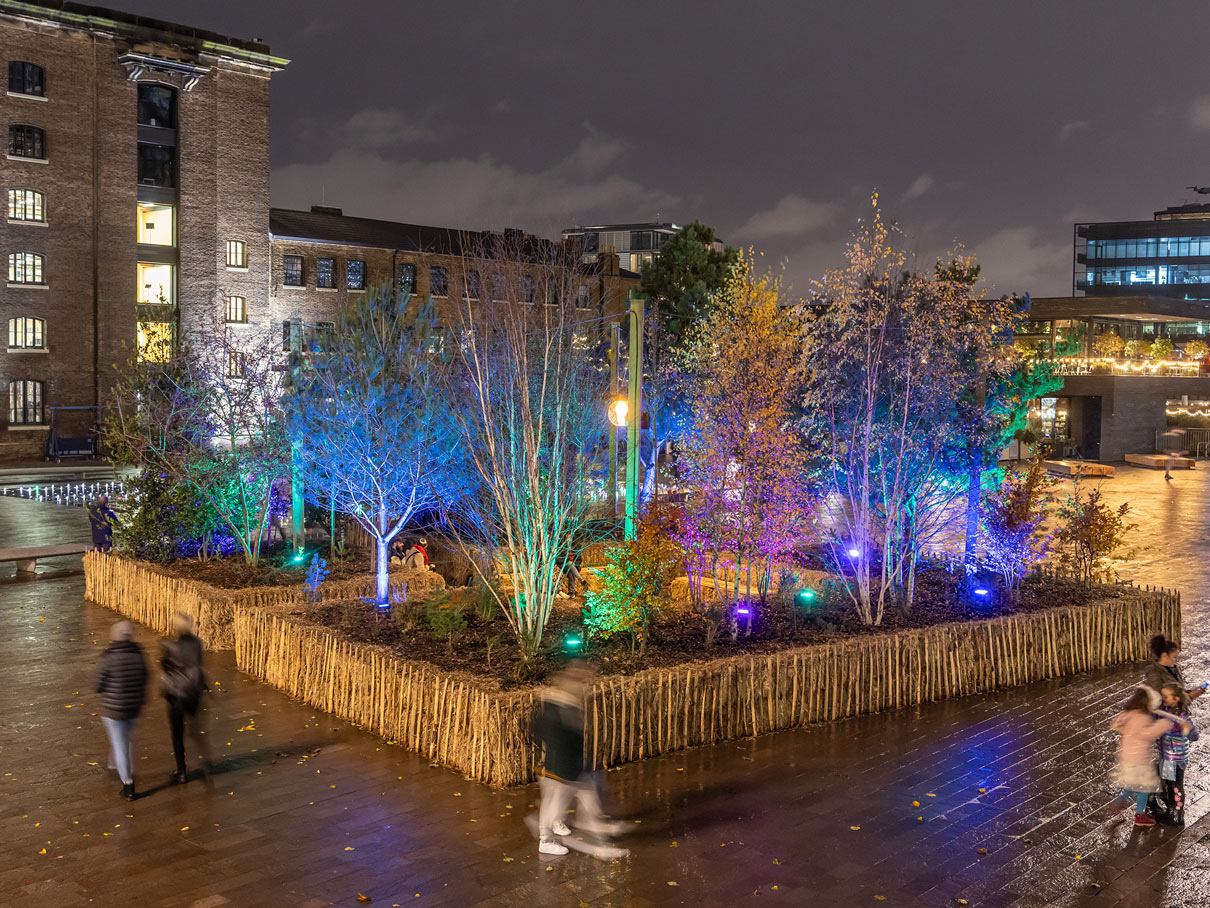 bespoke christmas lighting installations