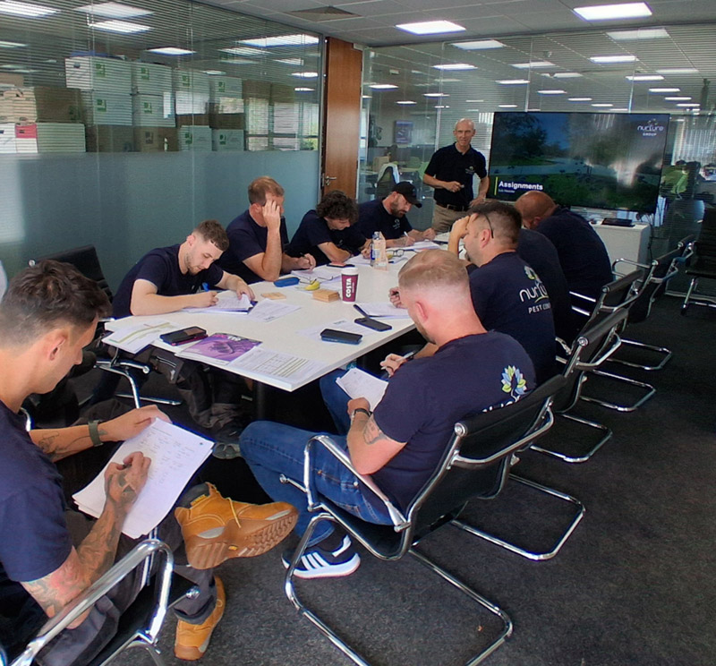 Nurture pest control training