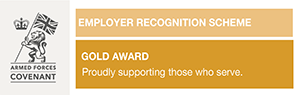 Armed Forces Covenant - Employer Recognition Scheme - Gold Award